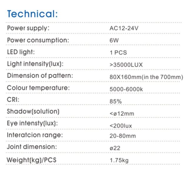 Dental Operating Light CX249-22 COXO